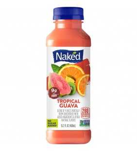 Naked Juice Fruit Smoothie, Tropical Guava, 15.2 oz Bottle