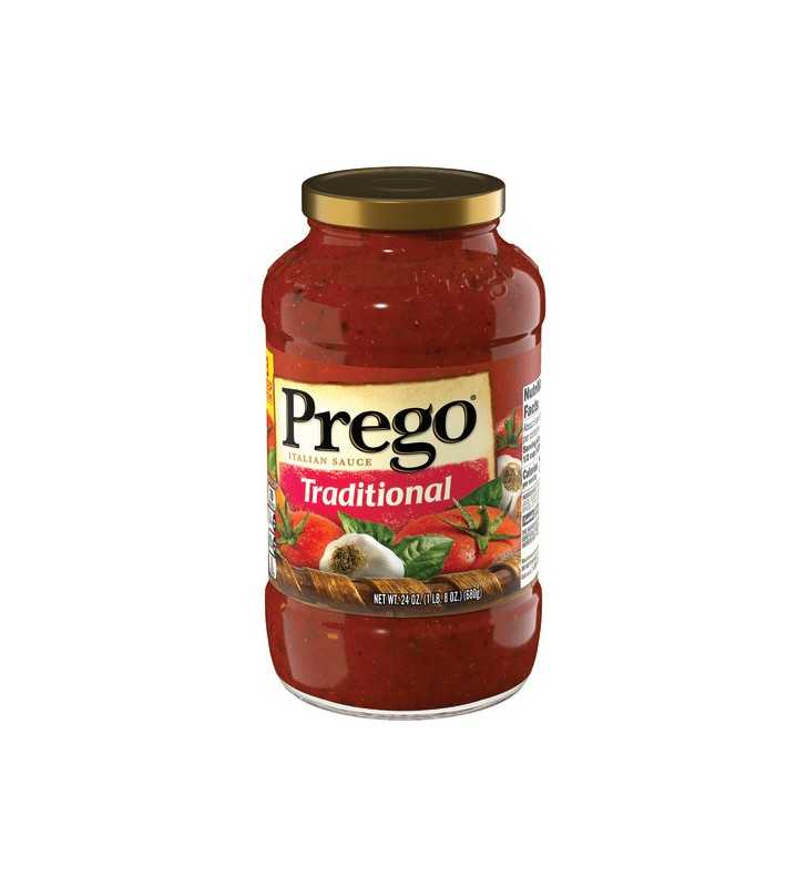 Prego Pasta Sauce Traditional Italian Tomato Sauce Ounce Jar