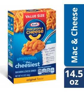 Kraft Original Flavor Mac and Cheese, 14.5 oz Box