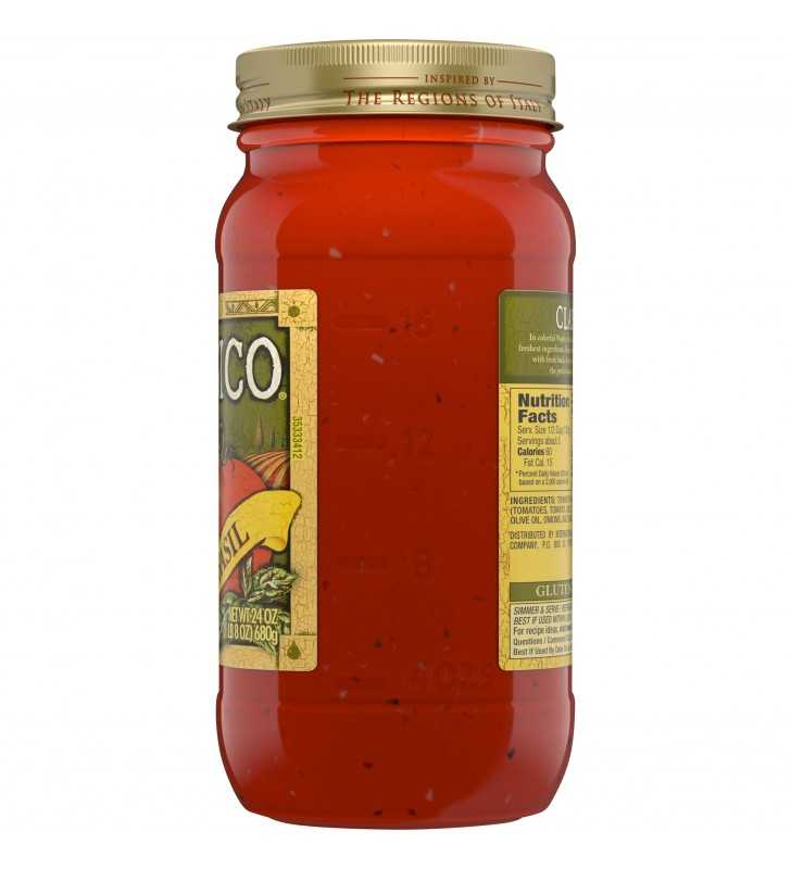 Classico Tomato And Basil Pasta Sauce 24 Oz Jar