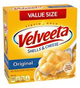 VELVEETA Shells and Cheese Original Flavor, 24 oz. Box