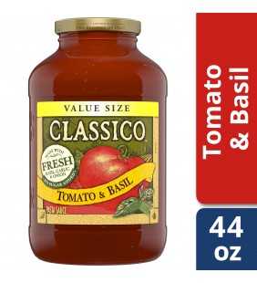 Classico Tomato and Basil Pasta Sauce, 44 oz Jar