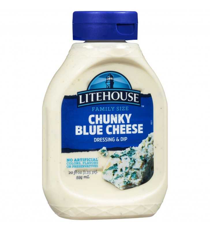 Litehouse Chunky Blue Cheese Dressing & Dip 20 fl oz Bottle