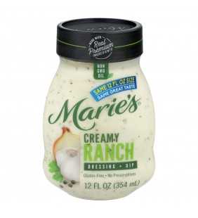 Marie's Creamy Ranch Dressing & Dip, 12 fl oz