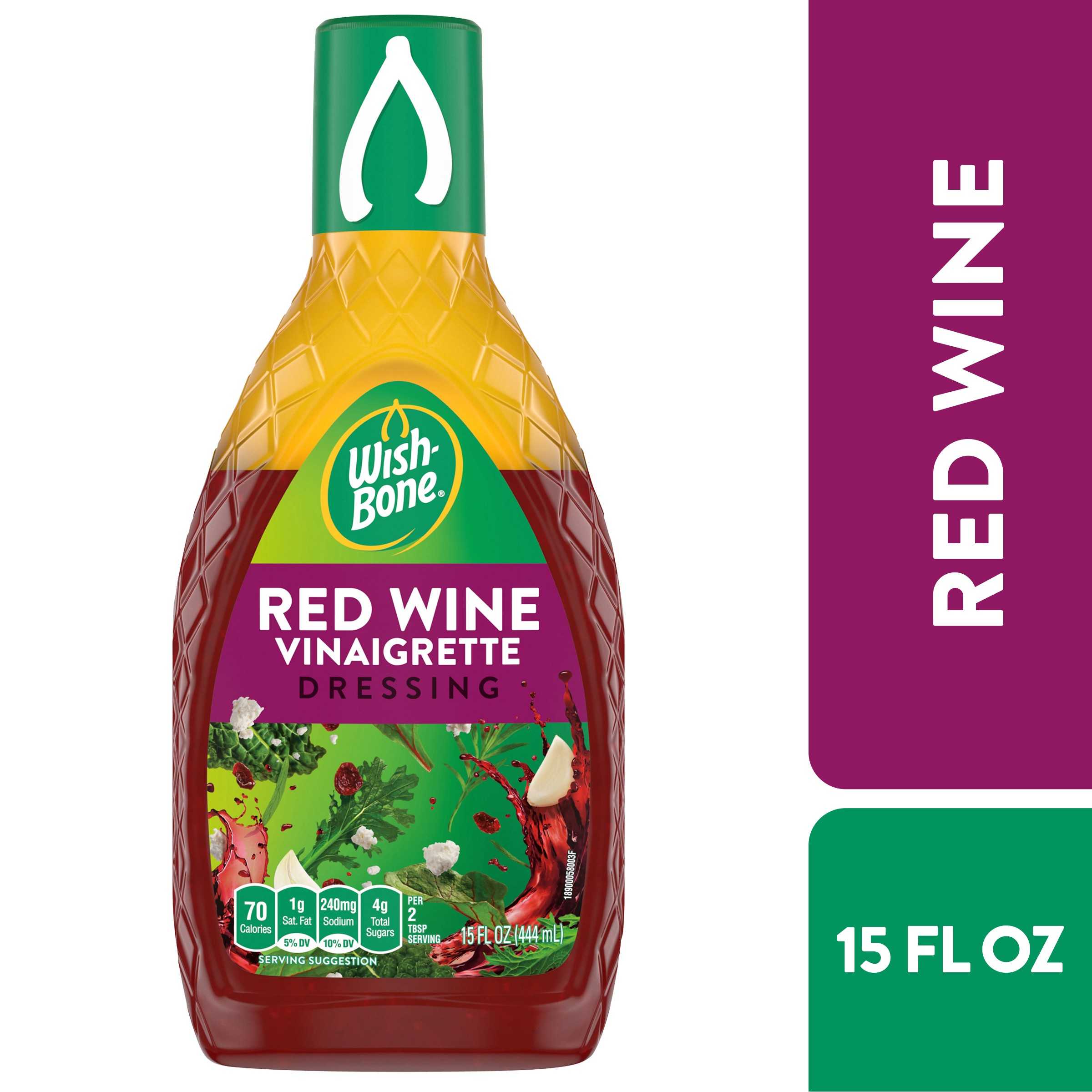 Wish-Bone Red Wine Vinaigrette Dressing 15 FL OZ