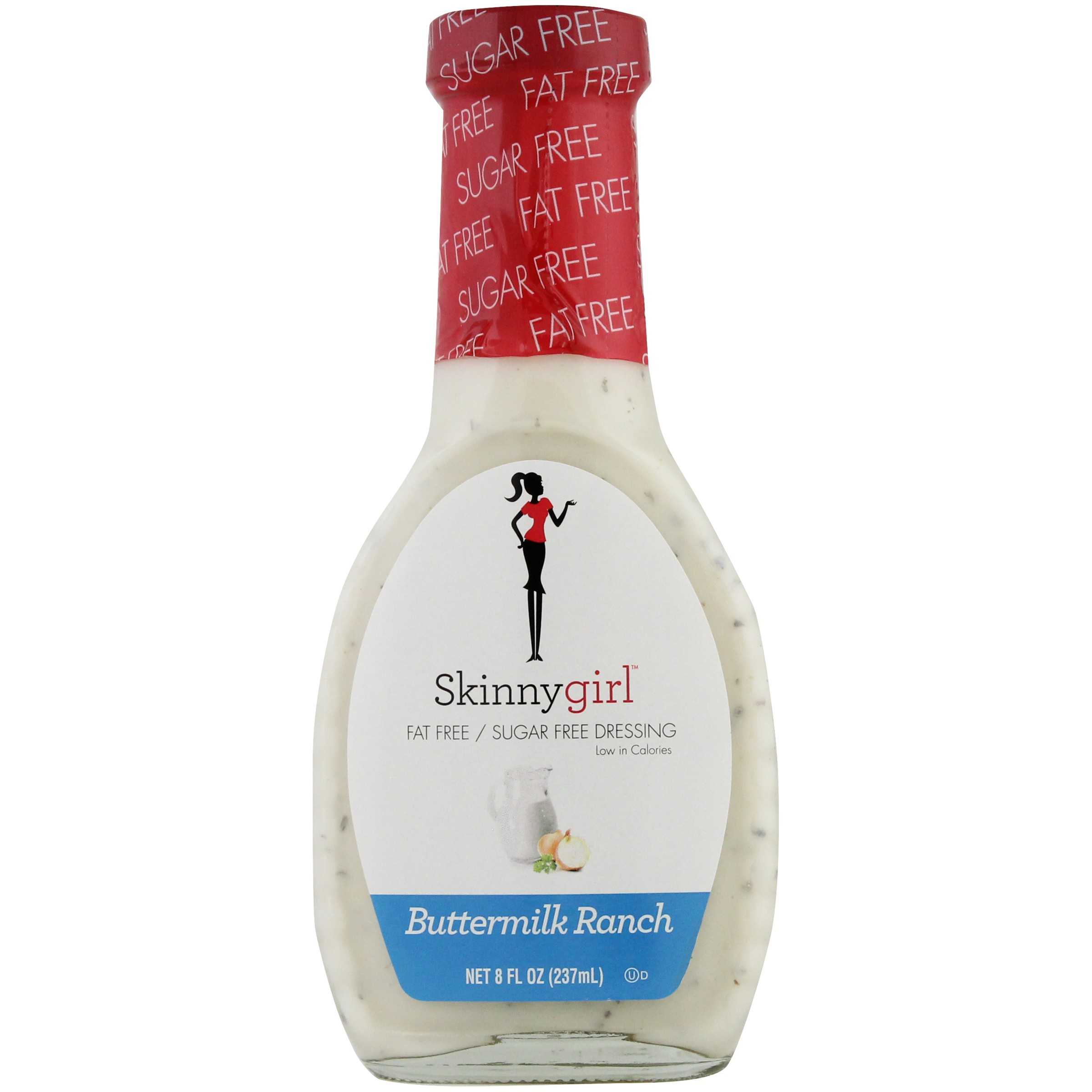 Skinnygirl™ Buttermilk Ranch Fat Free/Sugar Free Salad Dressing 8 fl. oz. Bottle