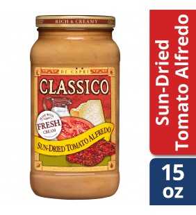 Classico Sun-Dried Tomato Alfredo Pasta Sauce, 15 oz Jar