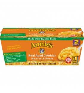 Annie's Real Aged Cheddar Mac & Cheese Micro Cup 4.02 oz