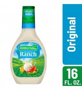 Hidden Valley Original Ranch Salad Dressing & Topping, Gluten Free - 16 Ounce Bottle