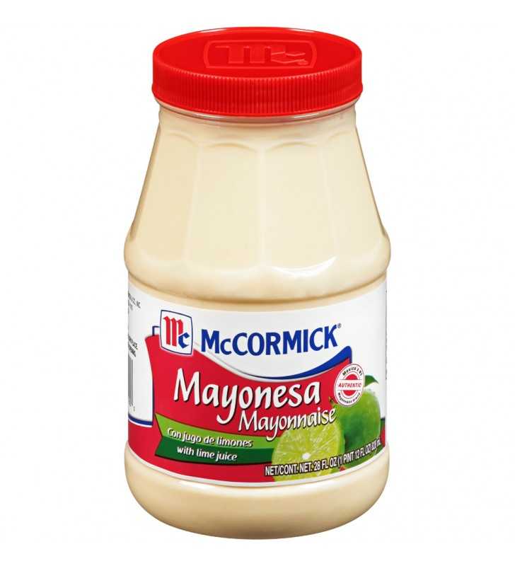 6 JARS McCormick Mayonesa Mayonnaise with Lime Juice 7 oz Mayo