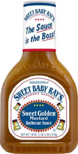 Sweet Baby Ray's Barbecue Sauce Sweet Golden Mustard, 18.0 OZ
