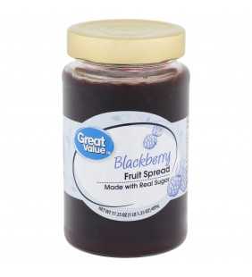Great Value Blackberry Fruit Spread, 17.25 oz