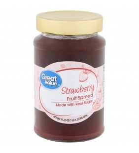 Great Value Strawberry Fruit Spread, 17.25 oz