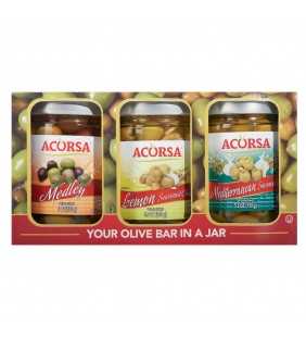 Acorsa Olive Bar In A Jar Variety Pack