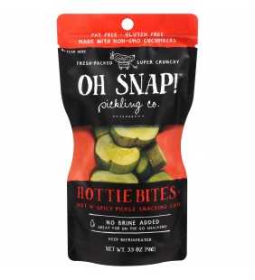 Oh Snap! Hottie Bites Hot 'N Spicy Pickle Snacking Cuts 3.5 oz. Pouch