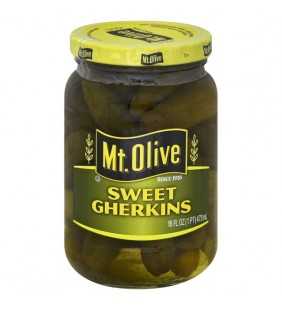Mt. Olive Sweet Gherkins Pickles, 16 fl oz