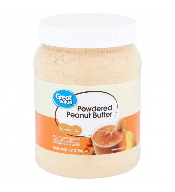 Great Value Powdered Peanut Butter, 30 oz