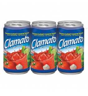 Clamato Tomato Cocktail, Original, 5.5 Fl Oz, 6 Count