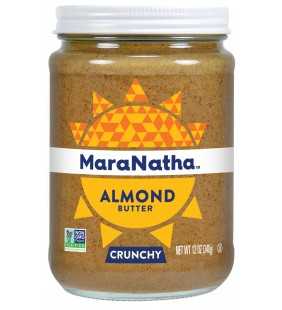 MaraNatha No Stir Crunchy Almond Butter, 12 Ounce Jar