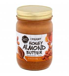 Sam's Choice Creamy Honey Almond Butter, 12 oz
