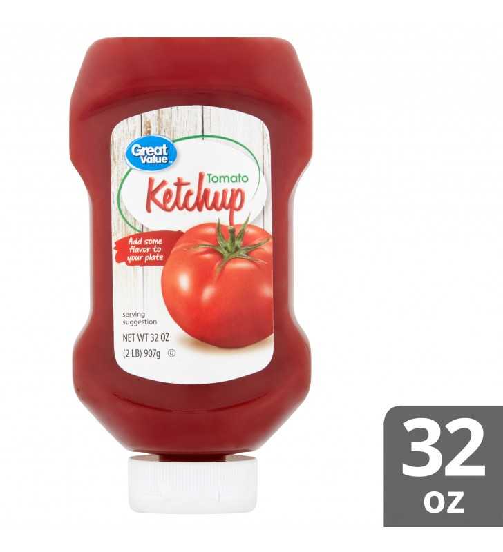 Great Value Tomato Ketchup, 32 oz