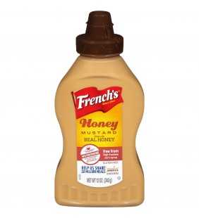 French's Honey Mustard, 12 oz, Made with Top Grade Mustard Seeds