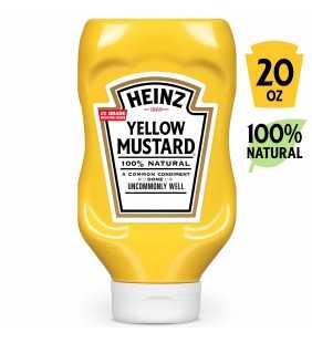 Heinz Yellow Mustard, 20 oz. Bottle