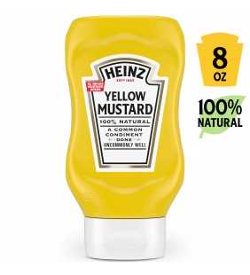 Heinz Yellow Mustard, 8 oz. Bottle