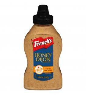 French's Honey Dijon Mustard Squeeze Bottle, 12 oz, Gourmet Mustard