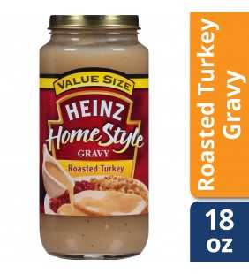 Heinz HomeStyle Roasted Turkey Gravy, 18 oz Jar