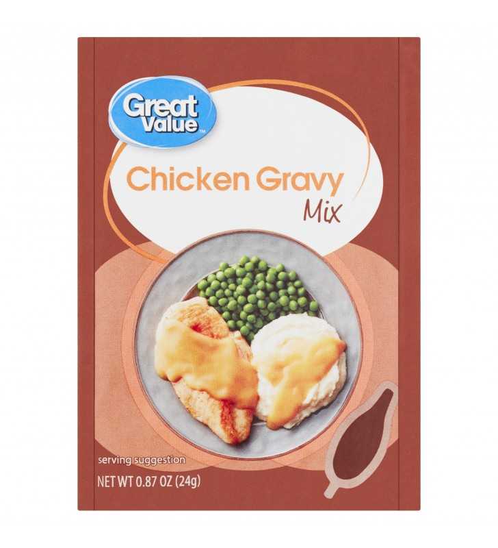 Great Value Chicken Gravy Mix, 0.87 oz