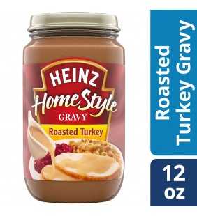 Heinz HomeStyle Roasted Turkey Gravy, 12 oz Jar