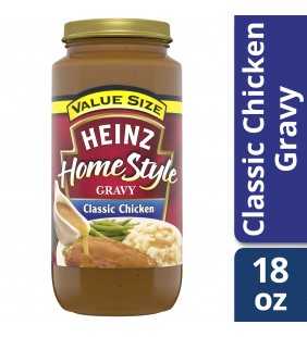 Heinz HomeStyle Classic Chicken Gravy, 18 oz Jar