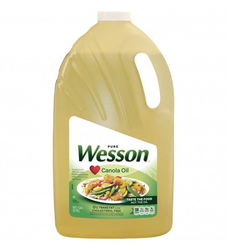 Wesson Pure Canola Oil 1 Gal