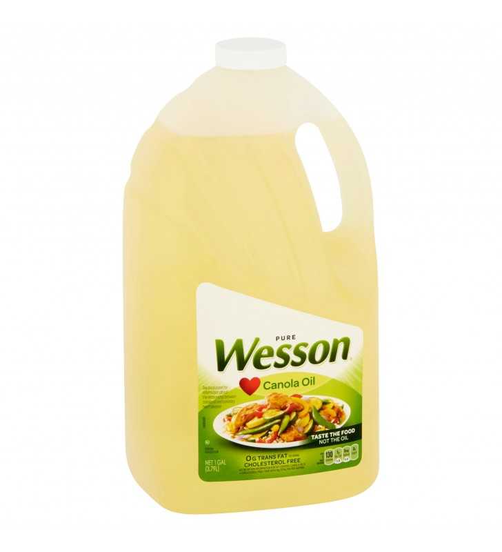 Wesson Pure Canola Oil 1 Gal