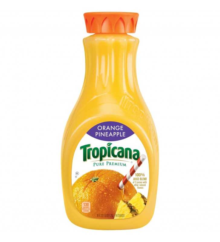 Tropicana® Pure Premium® Orange Pineapple Juice 59 Fl Oz Bottle