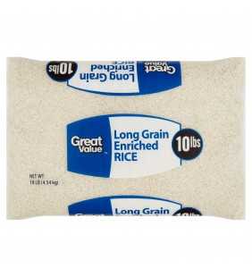 Great Value Long Grain Enriched Rice, 10 lbs