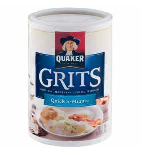 Quaker Quick 5-Minute Grits, 24 oz Canister