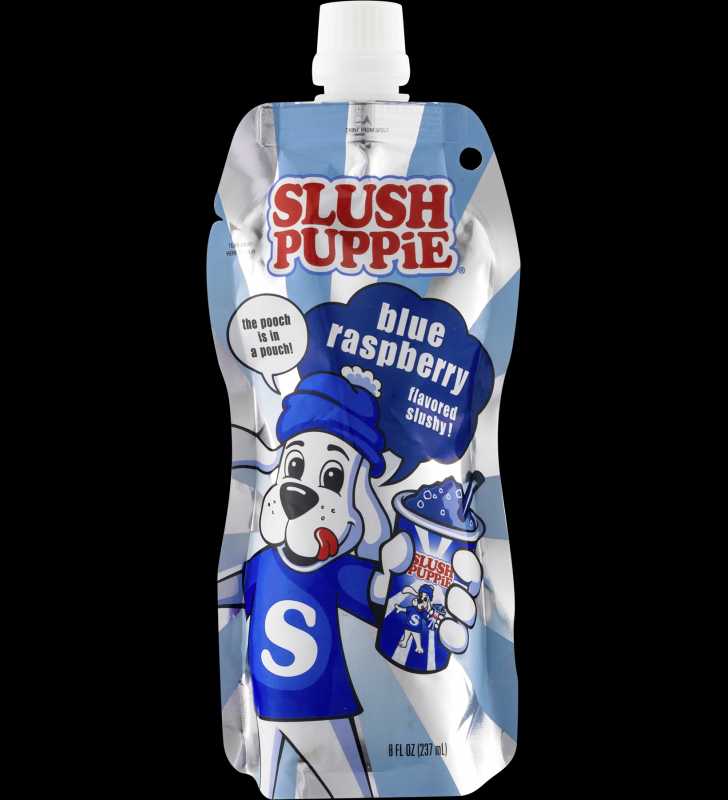 Slush Puppie Blue Raspberry Slushy Drink Fl Oz