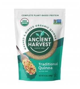Ancient Harvest Gluten-Free Traditional White Grain Organic Quinoa, 14.4 oz