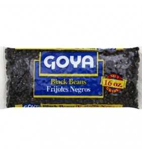 Goya No. 1 Grade Black Beans, 16 oz Bag