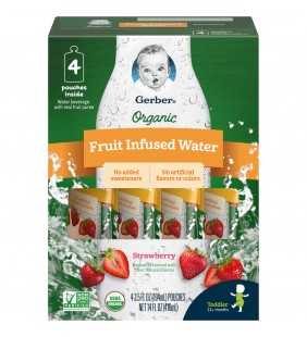 Gerber Organic Strawberry Fruit Infused Water 3.5 fl. oz.