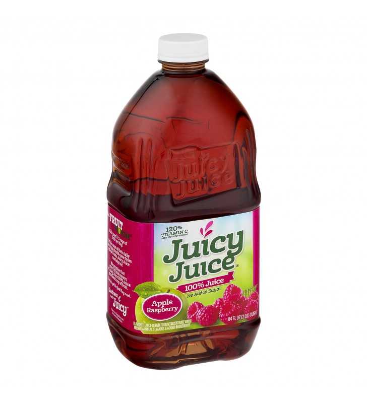 Juicy Juice 100% Apple Raspberry Juice, 64 Fl. Oz.