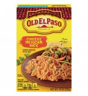 Old El Paso Cheesy Mexican Rice, 7.6 oz Box