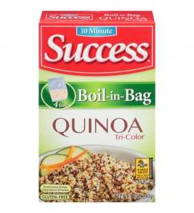 Success Boil-in-Bag Tri-Color Quinoa, 12 oz Box