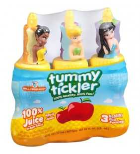 Tummy Tickler 100% Apple Juice, 6 Fl. Oz., 3 Count
