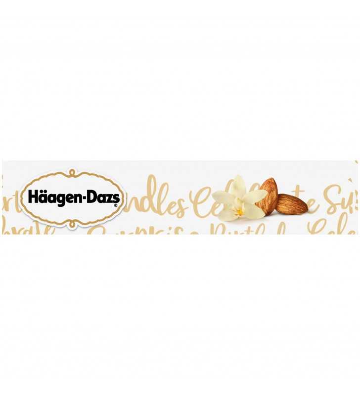 HAAGEN-DAZS Ice Cream Bars, Vanilla Milk Chocolate Almond Bar, 3 Ct. | No GMO Ingredients | No rBST | Gluten Free