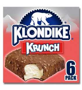 Klondike Ice Cream Bars Krunch 6 ct