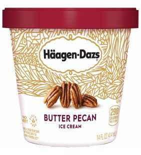 HAAGEN-DAZS Butter Pecan Ice Cream 14 fl. oz. Cup