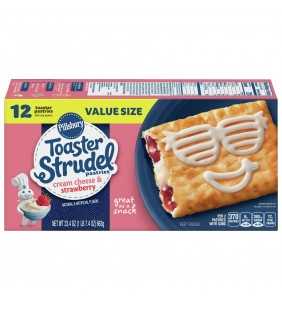 Pillsbury Toaster Strudel Cream Cheese & Strawberry 12 Ct 23.4 oz